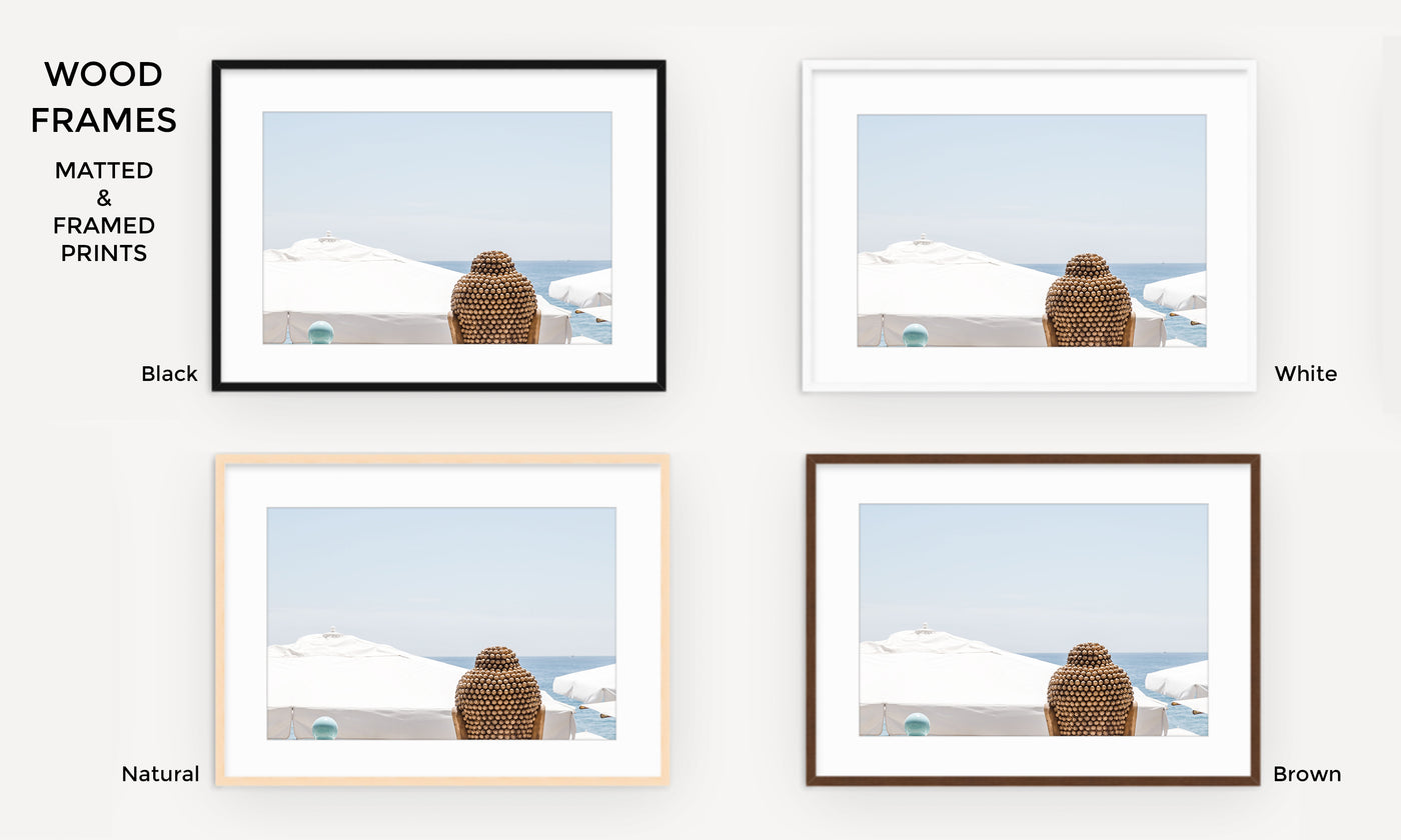 Buddha on the Beach - Large framed fine art prints by Cattie Coyle Photography