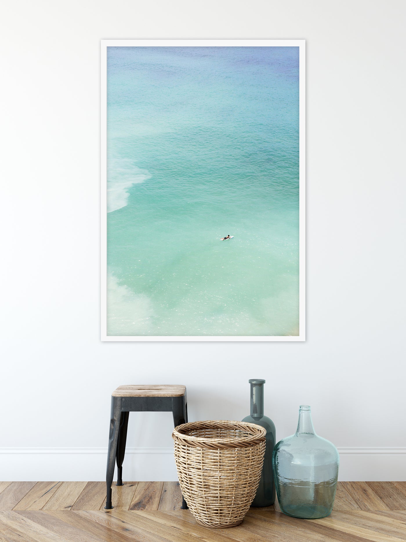 Magoito – Large seafoam green ocean fine art print by Cattie Coyle Photography