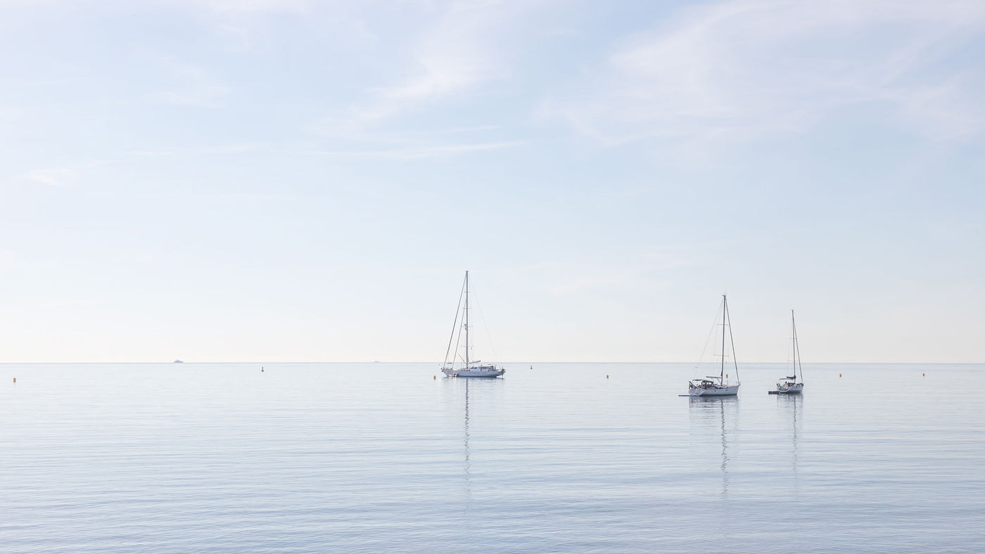 Boats No 6 by Cattie Coyle Photography