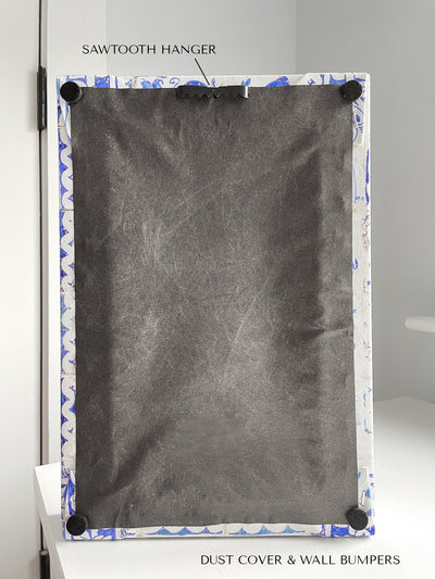 Custom canvas art print - Back with dust cover and sawtooth hanger | Cattie Coyle Photography