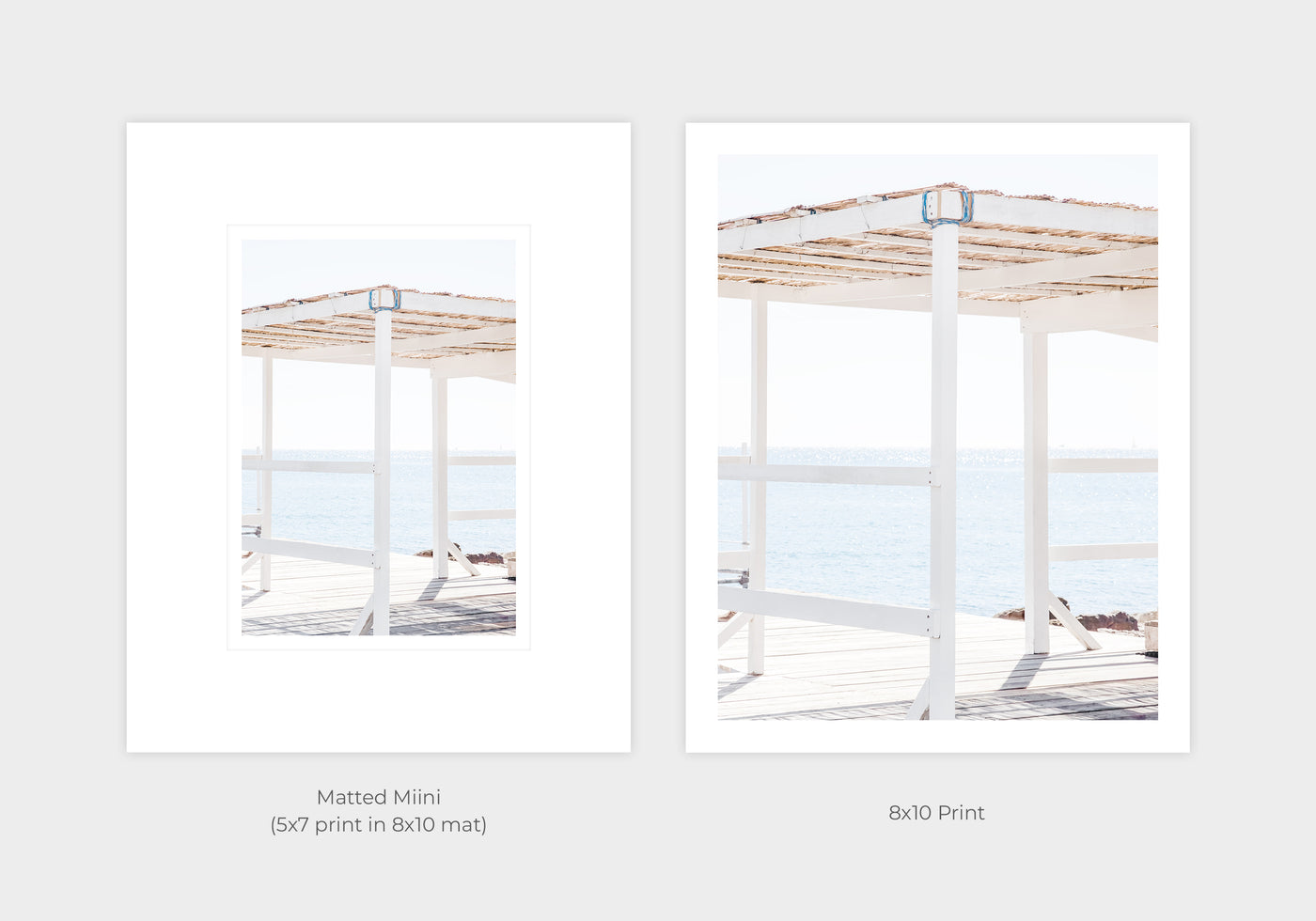 Dock on Cap d’Antibes art prints by Cattie Coyle Photography