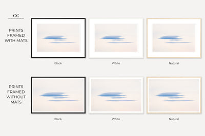Framed cloud wall art by Cattie Coyle Photography