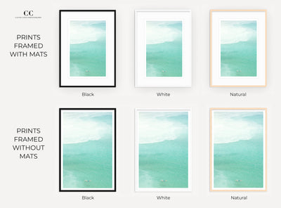 Magoito No. 7 - Framed swimmer Art Print by Cattie Coyle Photography
