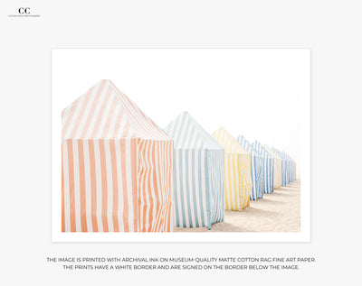 Large coastal wall art prints by Cattie Coyle Photography