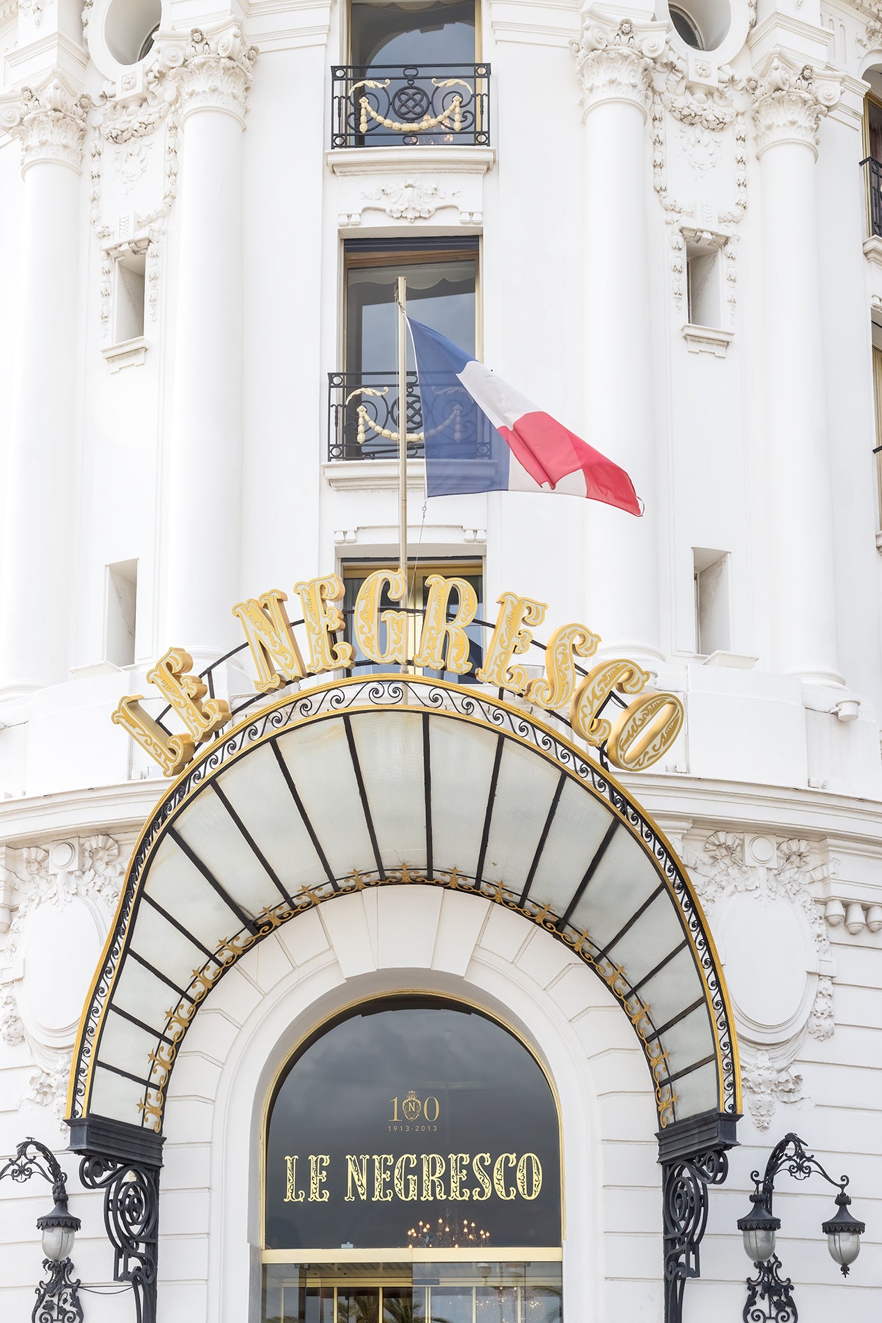 Le Negresco art print by Cattie Coyle Photography