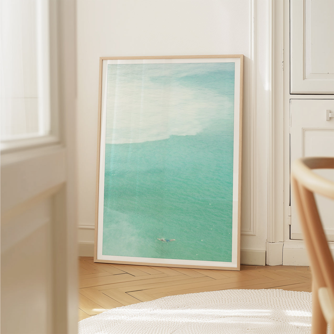 Magoito No. 7 - Swimmer Art Print by Cattie Coyle Photography in dining room