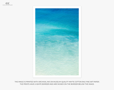 Magoito No 9 - Abstract ocean wall art by Cattie Coyle Photography