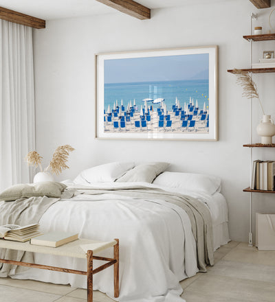 Morning in Cannes - Art print by Cattie Coyle Photography  in bedroom