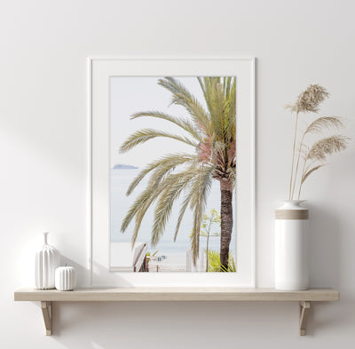 Morning in Menton - Art print by Cattie Coyle Photography