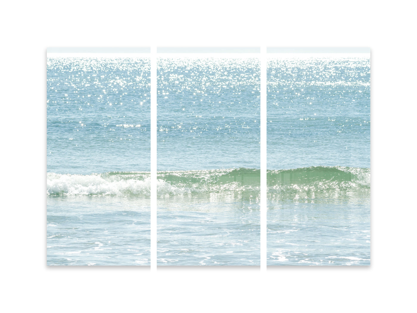 3 piece ocean wall art by Cattie Coyle Photography