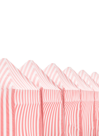 Red and white stripes art print by Cattie Coyle Photography