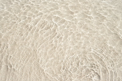 Beige abstract wall art by Cattie Coyle Photography: Shallow Water