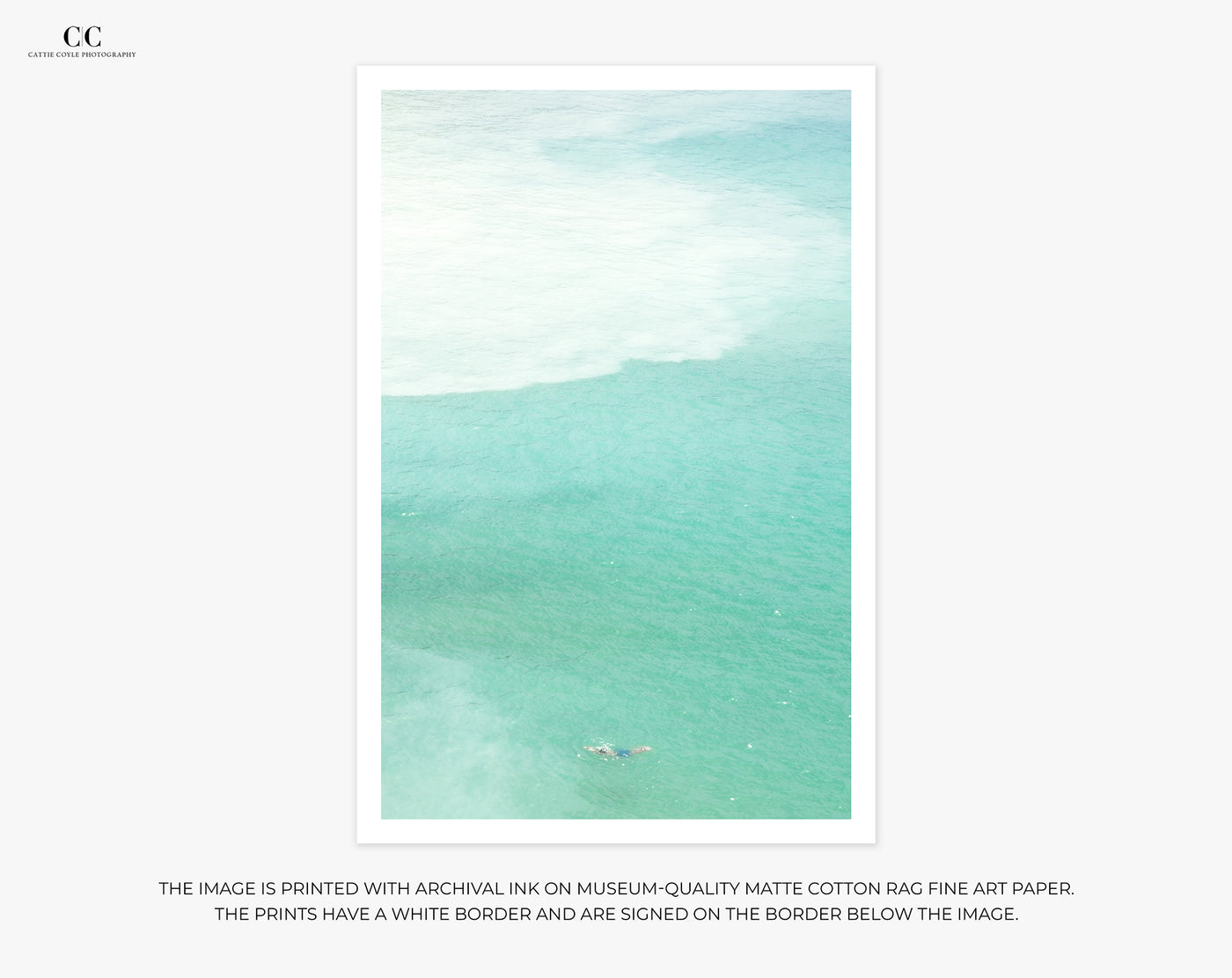 Magoito No. 7 - Swimmer Art Print by Cattie Coyle Photography