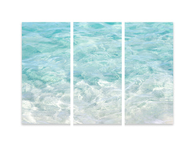 Turquoise Water - Multiple panel wall art by Cattie Coyle Photography 