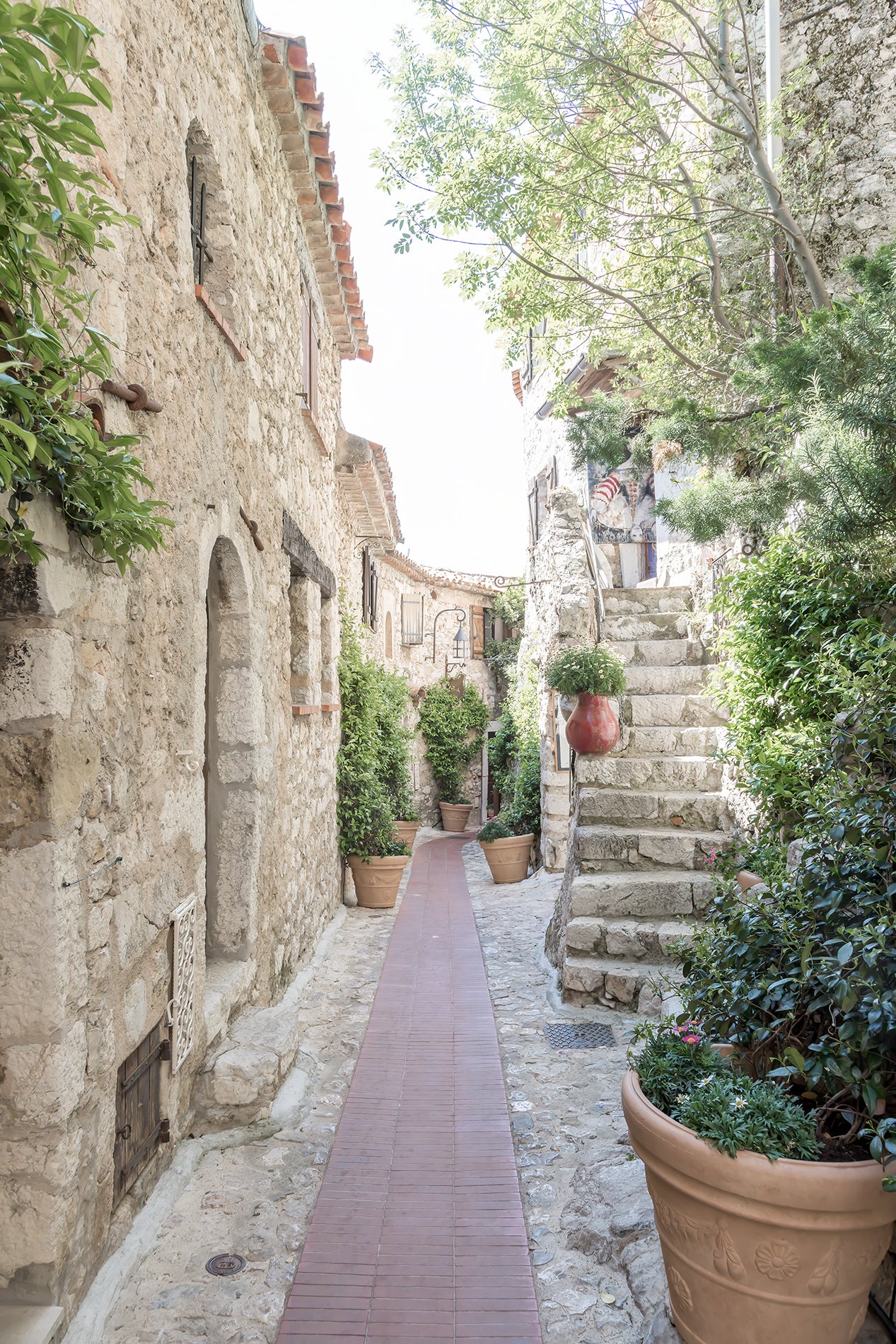 Village of Eze art print by Cattie Coyle Photography