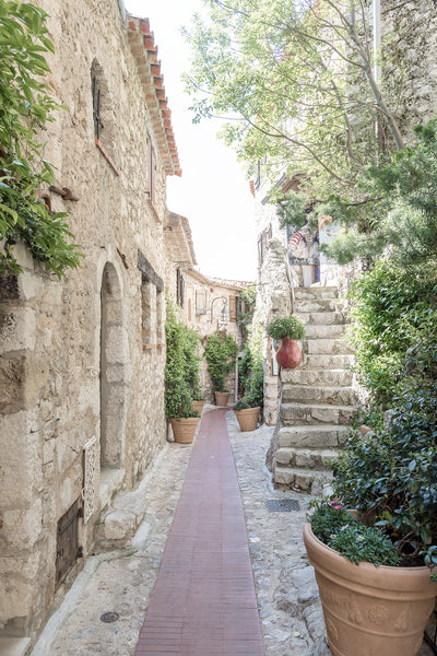 Village of Eze art print by Cattie Coyle Photography
