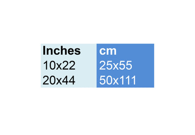 Art print sizes - Inches to cm conversion chart | Cattie Coyle Photography