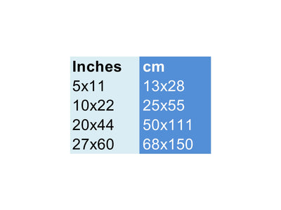 Inches to cm conversion chart Cattie Coyle Photography