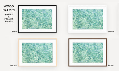 Abstract Water - Framed ocean art prints by Cattie Coyle Photography