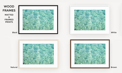 Abstract Water - Framed ocean art prints by Cattie Coyle Photography
