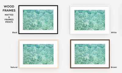 Abstract Water - Framed ocean art prints by Cattie Coyle Photography