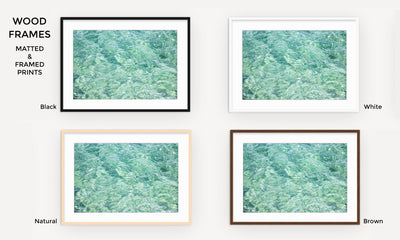 Abstract Water - Framed ocean art prints by Cattie Coyle Photography