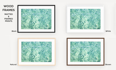 Abstract Water - Framed ocean art prints by Cattie Coyle Photography