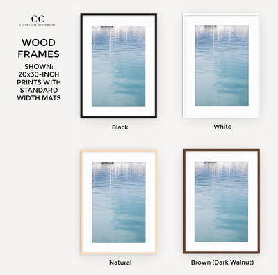 Antibes – Framed abstract water fine art prints by Cattie Coyle Photography