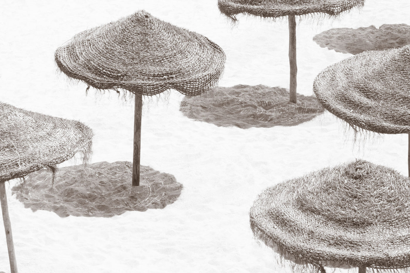 Beach Days – Large black and white beach prints by Cattie Coyle Photography