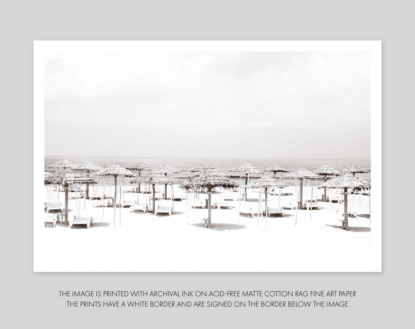 Beach Days – Black and white coastal art prints by Cattie Coyle Photography
