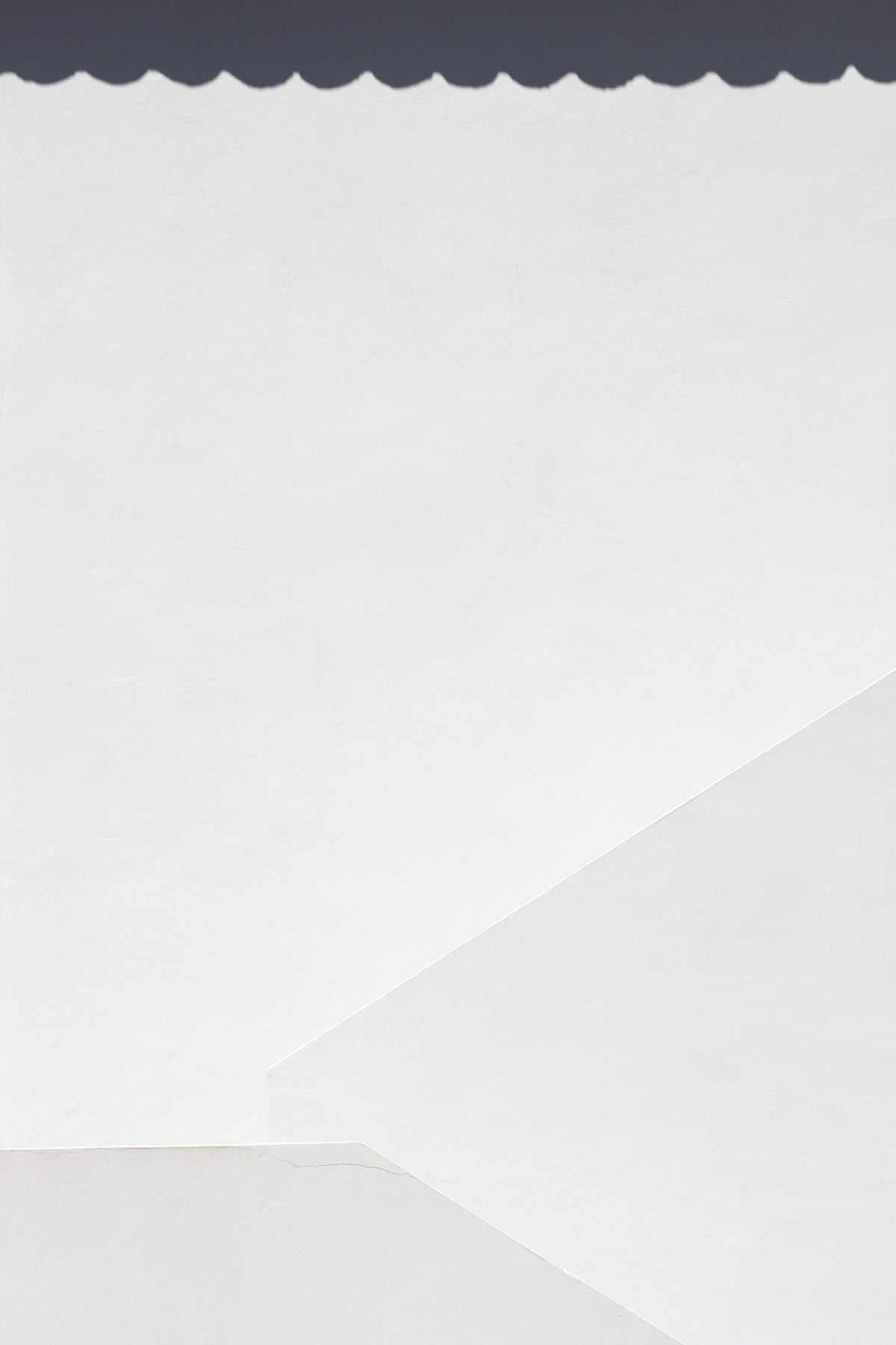 Shadow – White and black abstract art print by Cattie Coyle Photography