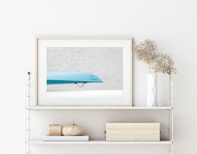 Boat No 12 – Small rowing boat art print by Cattie Coyle Photography