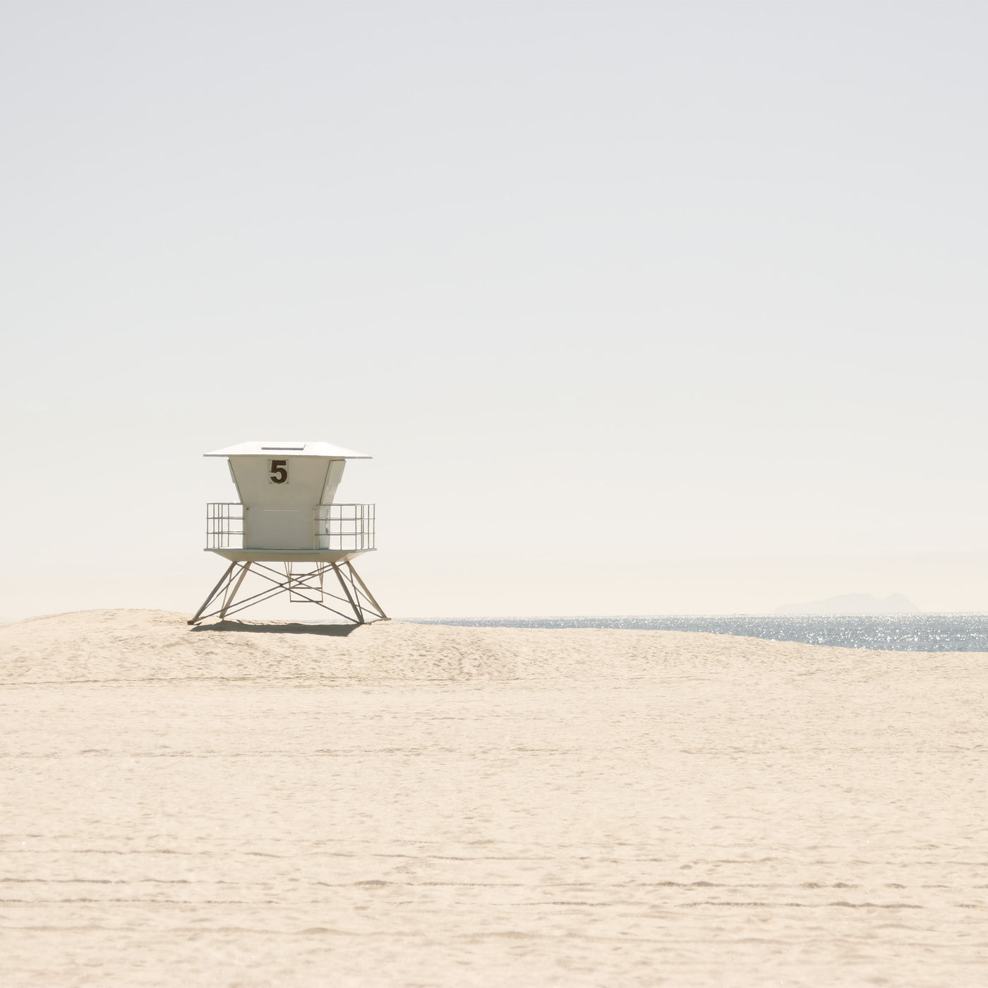California Dreaming No 1 Square - Beach wall art by Cattie Coyle Photography