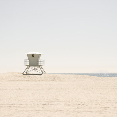 California Dreaming No 1 Square - Beach wall art by Cattie Coyle Photography