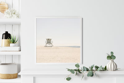 California Dreaming No 1 - Beach art print by Cattie Coyle Photography