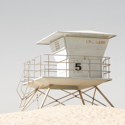 California Dreaming No 2 Square - large beach wall art by Cattie Coyle Photography