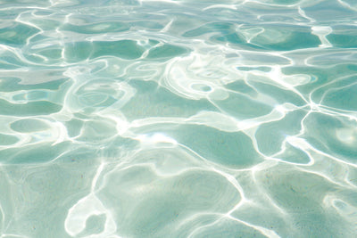 Caribbean Sea - Turquoise art print by Cattie Coyle Photography