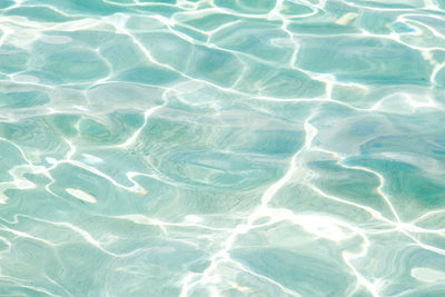Caribbean Sea No 3 - Abstract turquoise water fine art print by Cattie Coyle Photography