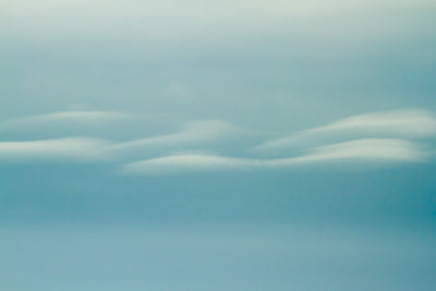 Clouds – Abstract teal wall art by Cattie Coyle Photography