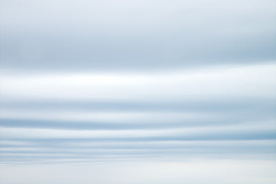 Clouds No 4 - Abstract art in blues by Cattie Coyle Photography