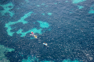 Aerial ocean photography art print by Cattie Coyle Photography