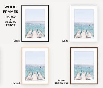 Juan les Pins – Framed beach photography art prints by Cattie Coyle Photography