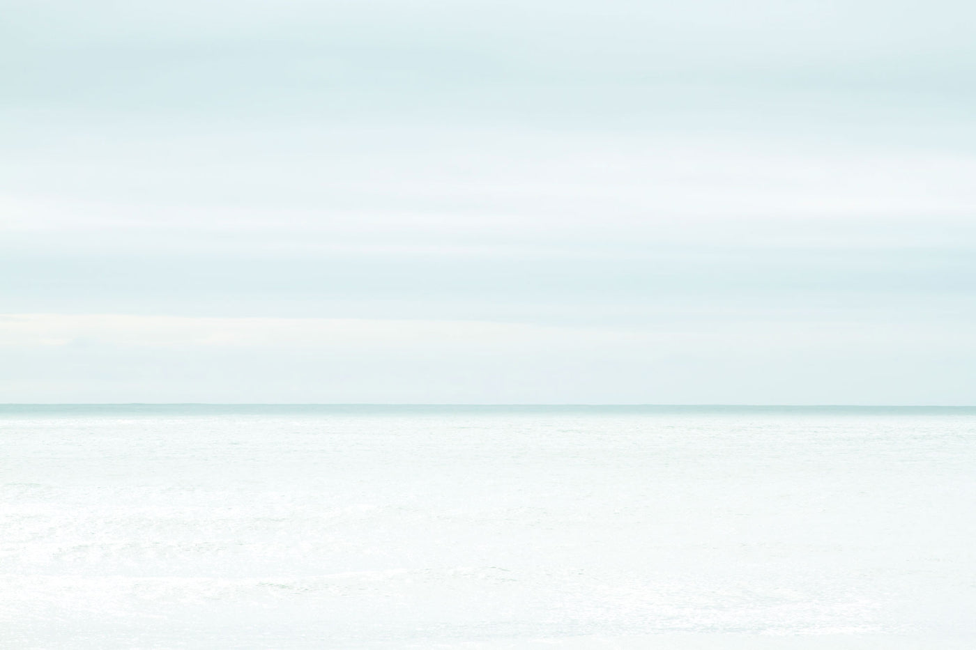 Line on the Horizon No 2 - Abstract seascape fine art print by Cattie Coyle Photography