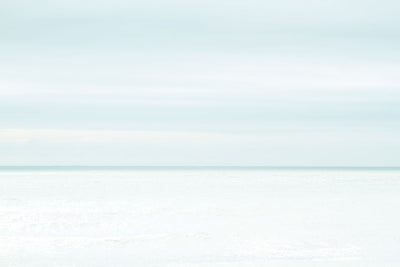 Line on the Horizon No 2 - Abstract seascape fine art print by Cattie Coyle Photography
