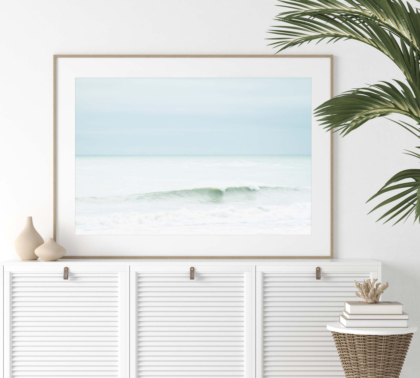Line on the Horizon No 1 - Fine art print by Cattie Coyle Photography on dresser