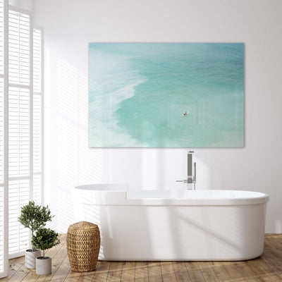 Magoito – Acrylic glass art for bathroom walls by Cattie Coyle Photography