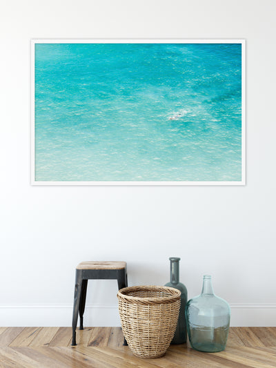 Magoito - Large turquoise ocean fine art print by Cattie Coyle Photography