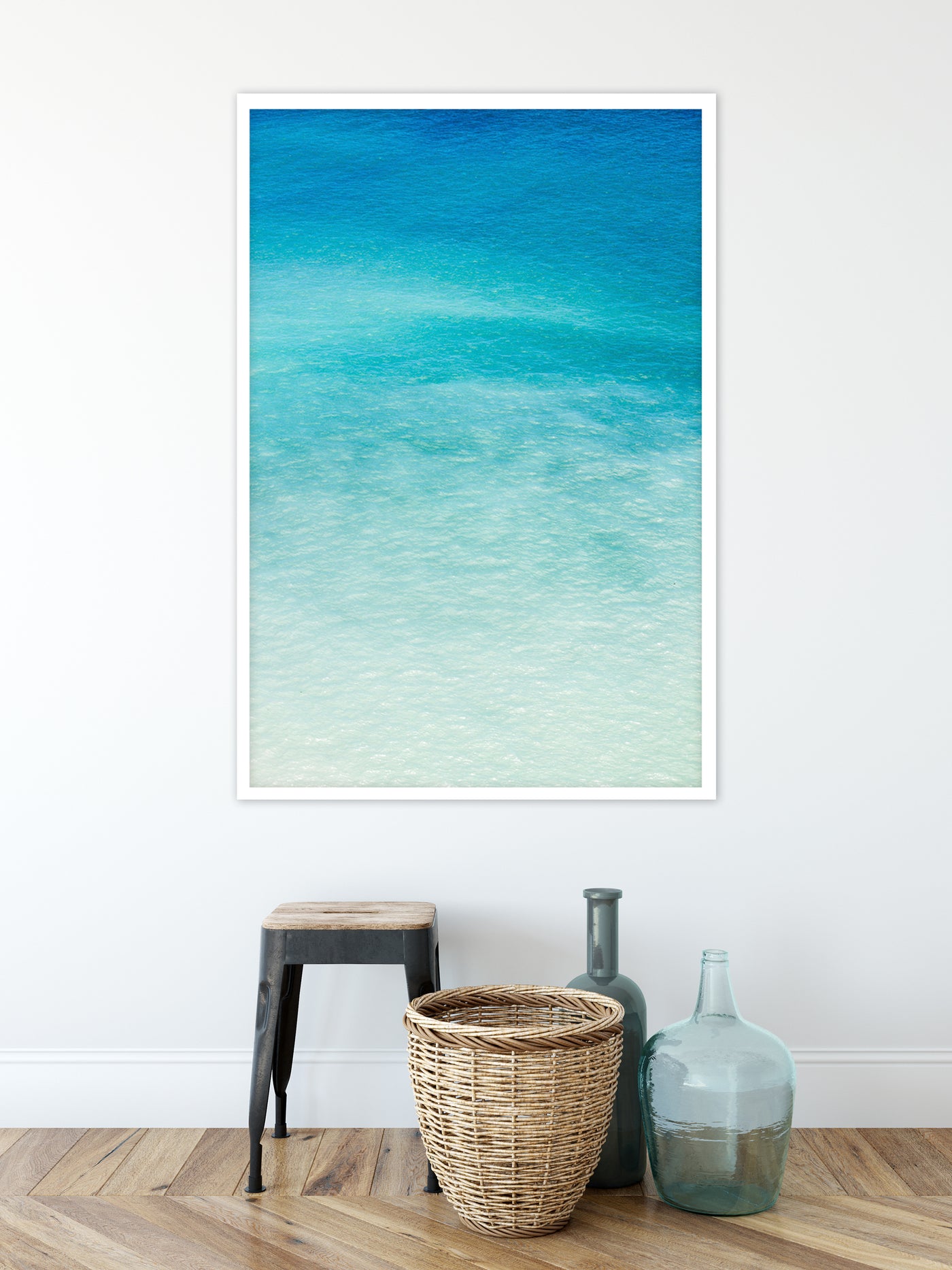 Magoito - Large turquoise ocean fine art print by Cattie Coyle Photography