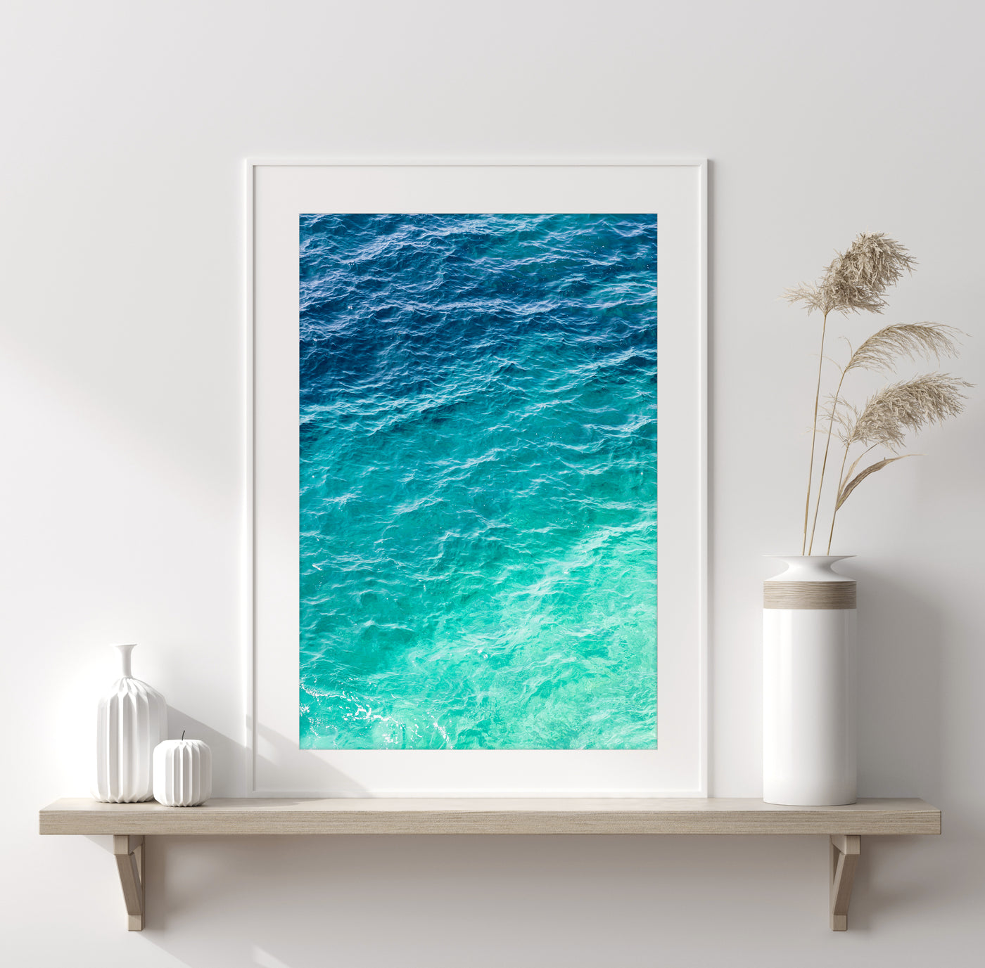Mediterranean Shades of Teal – Fine art print by Cattie Coyle Photography