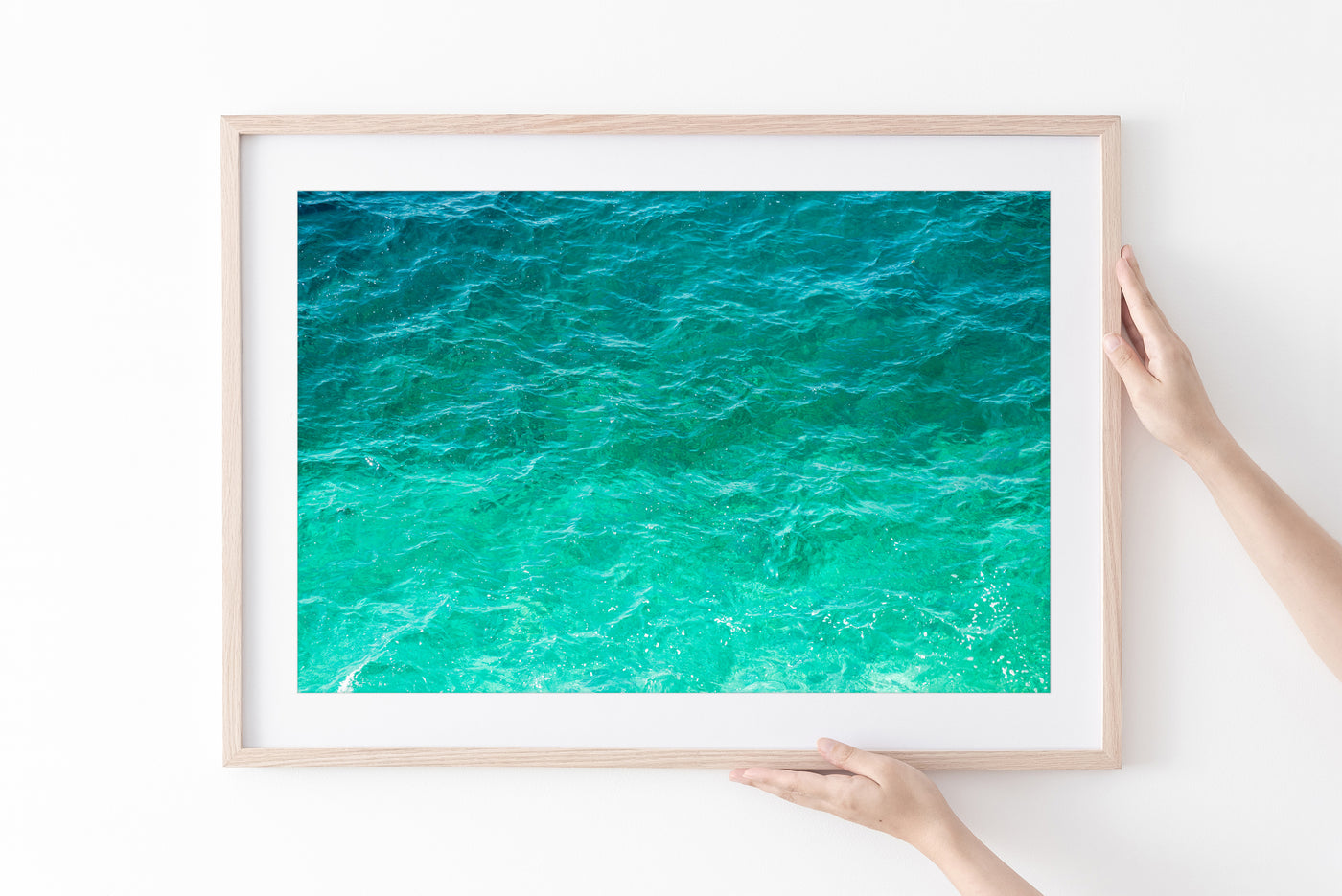 Mediterranean Shades of Teal – Fine art print by Cattie Coyle Photography